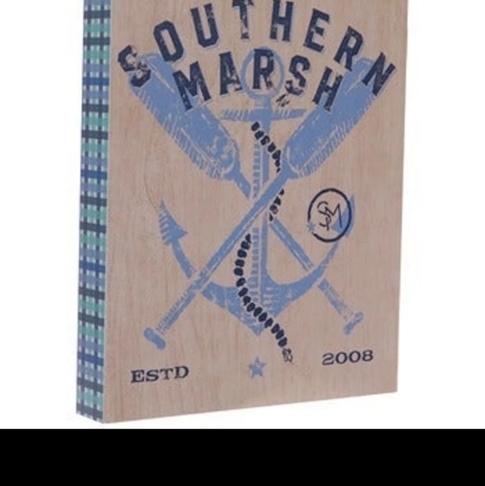 Southern Marsh Lakeside Living Wood Wall Decor BNWT SO RETIRED